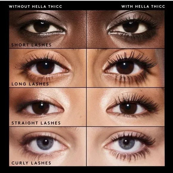 $6❤️‍🔥 LAST 1! FENTY Beauty Hella Thicc Volumizing Mascara CUZ I’M BLACK 👁️NEW - Picture 3 of 7